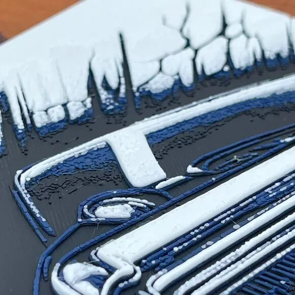 Dodge Charger Wall Art, Wall Art, Hueforge Art Print, Texture… - Picture 9 of 10